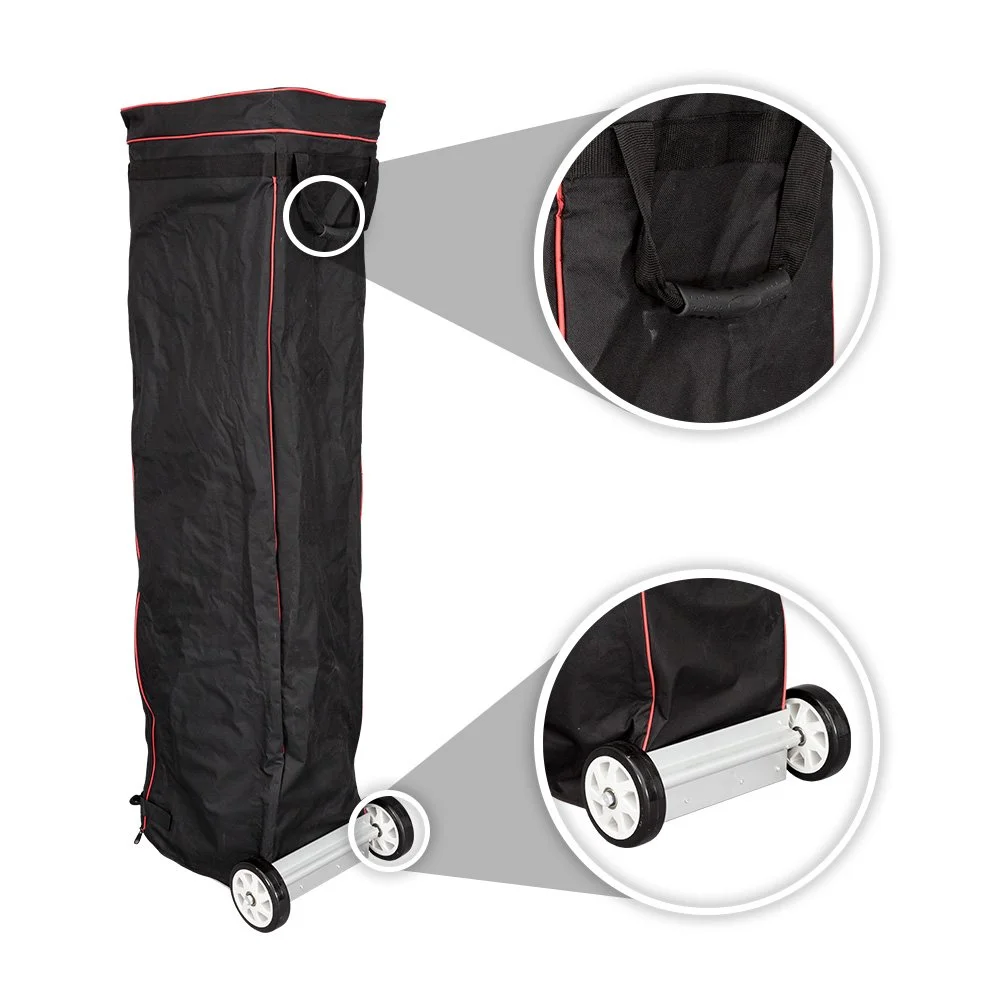 Universal 10x15 Canopy Bag with Wheels - Easy Pop Up Bag, Heavy Duty Wheels, Interior Storage Pockets and Straps - Design Allows for Easy Packing and Unpacking, Easy Transportation