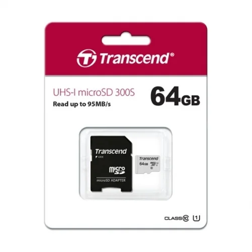 Galaxy A21/A11 64GB Memory Card - Transcend High Speed MicroSD Class 10 MicroSDXC N8W for Samsung Galaxy A21/A11