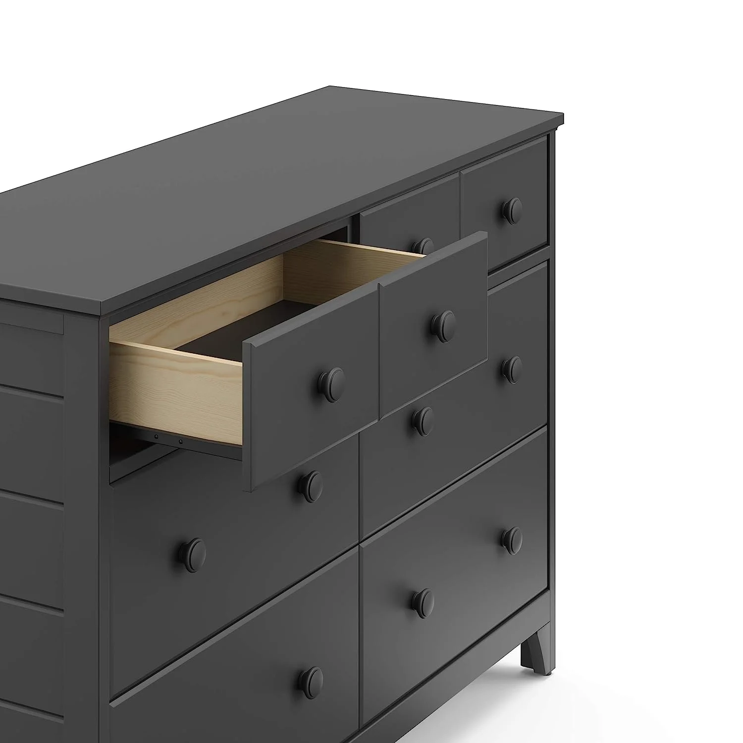Popular Moss Dresser  6-Drawer  Gray