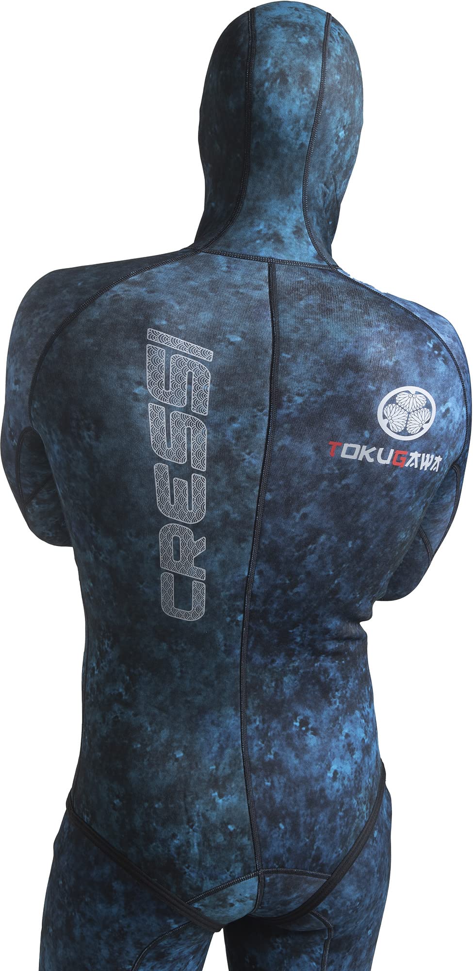 Cressi Tokugawa Open Cell w/Hood 3.5mm Man (blue camo) [S/2]