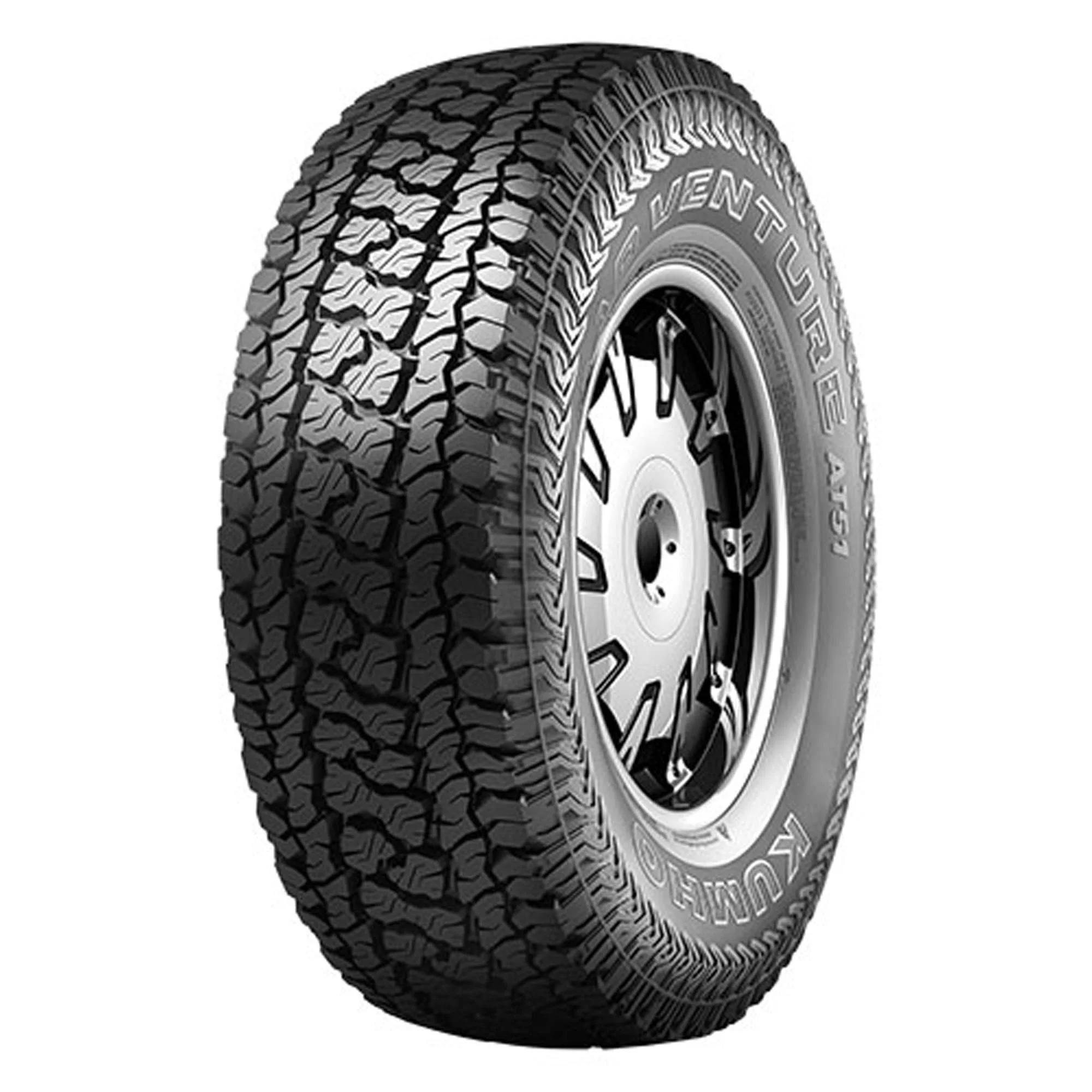 Set of 4 Kumho Road Venture AT51 LT235/85R16 120/116R E Tires