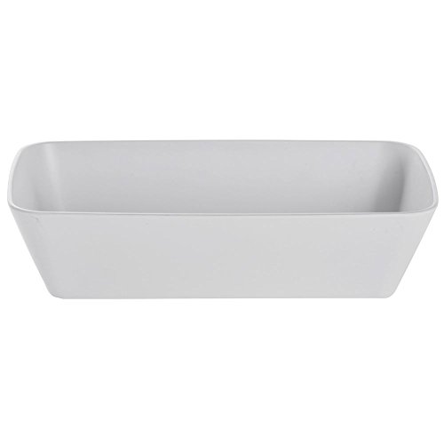 HUBERT® Serving Bowl White Soft Square - 12 1/2