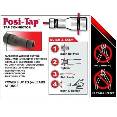 Posi-Tap Pro Bulk Lot 37pc Connectors Kit
