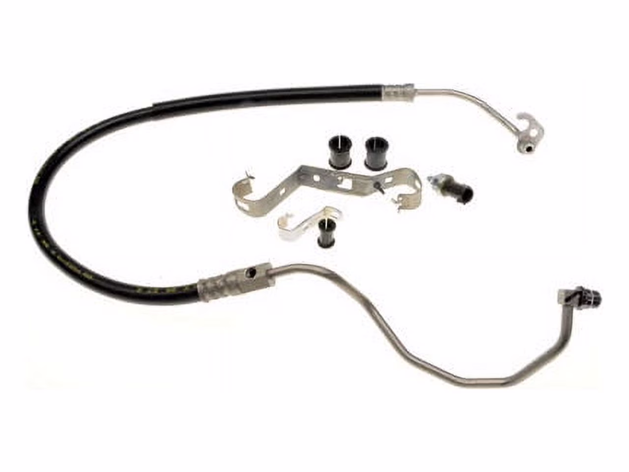 Power Steering Pressure Line Hose Assembly - Compatible with 2003 - 2008 Ford F150 RWD 4.6L V8 GAS (From 12/1/ 2003) 2004 2005 2006 2007