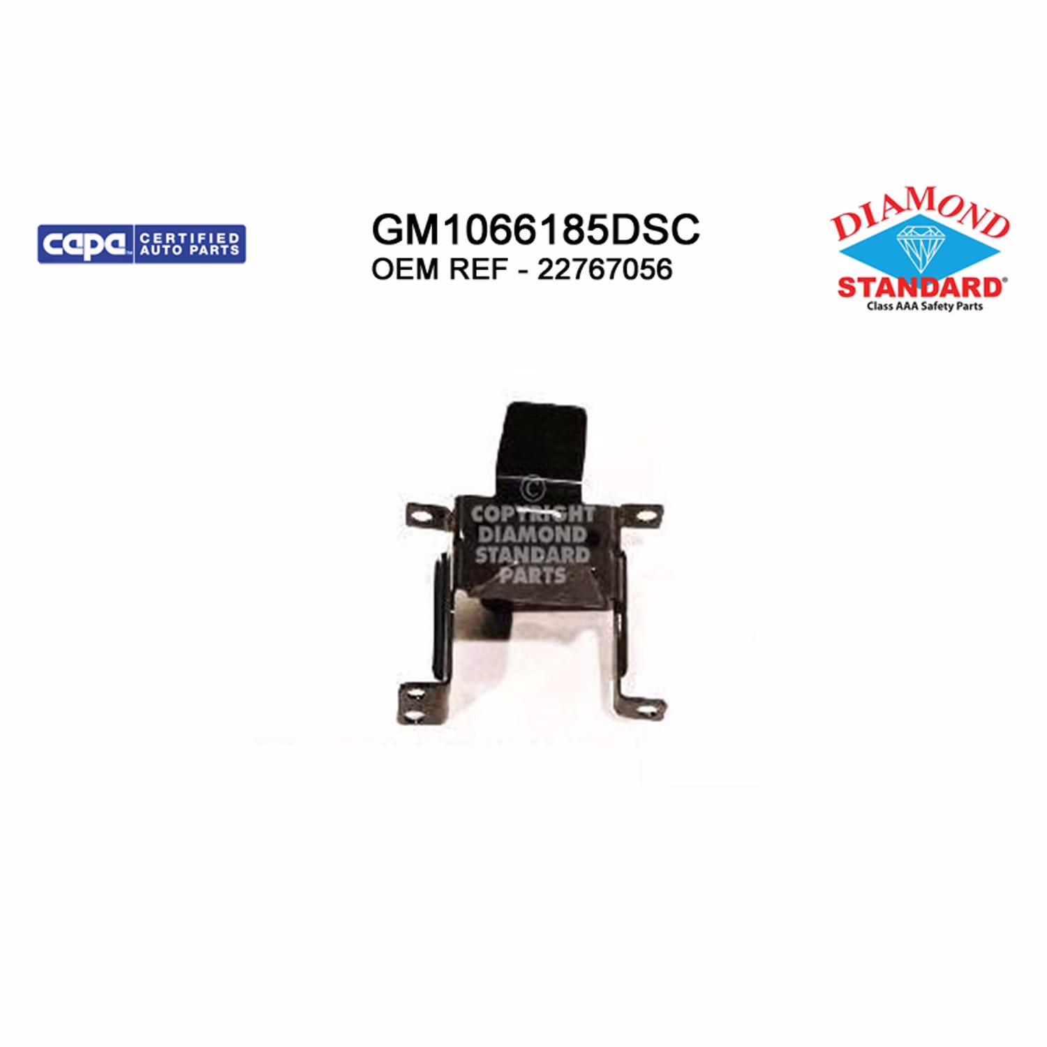 New Aftermarket  Premium Fit Front Driver Side Inner Bumper Mounting Bracket 22767056 CAPA fits 2007-2013 GMC Sierra 1500