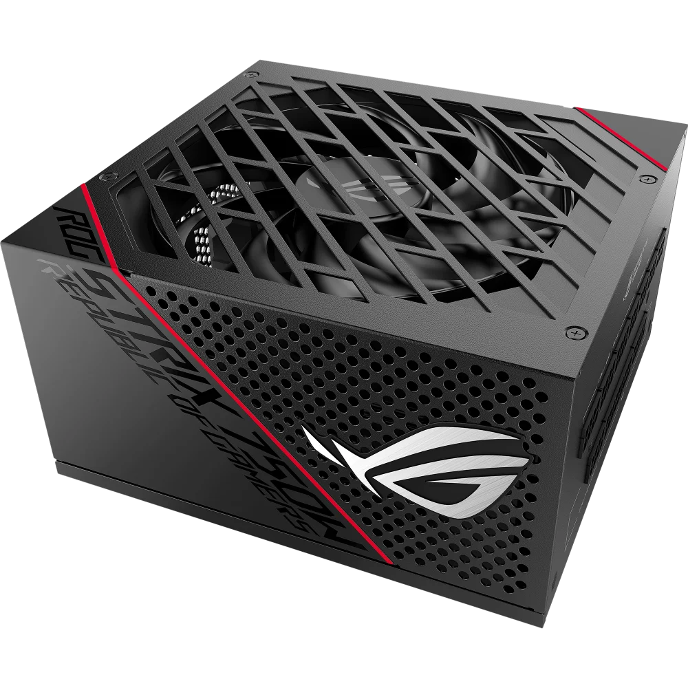 ASUS ROG Strix 750 Fully Modular 80 Plus Gold 750W ATX Power Supply with 0dB Axial Tech Fan and 10 Year Warranty