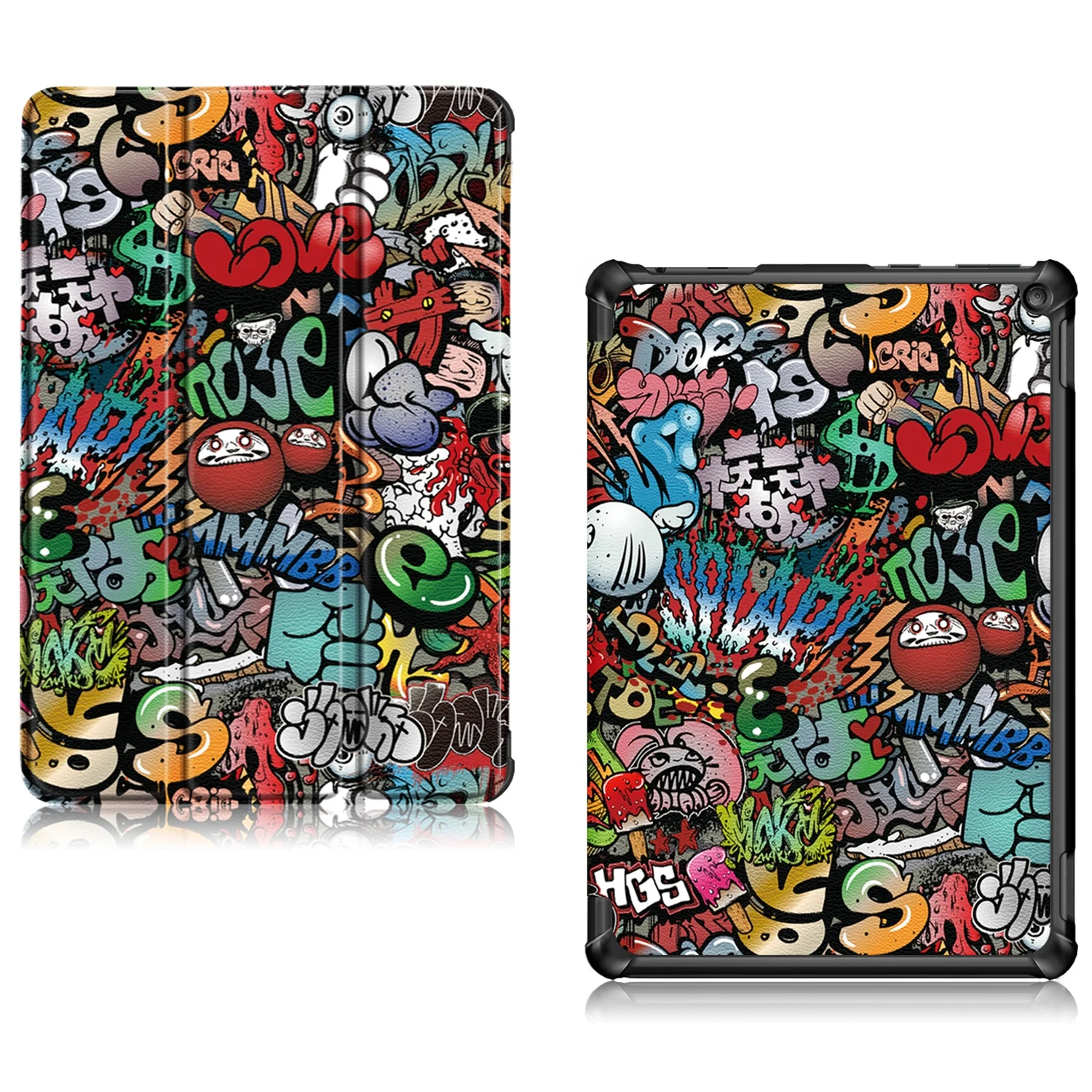 UUCOVERS Kindle Fire HD 10 Case (Only Fit 11th Generation, 2021 Release) and 10.1