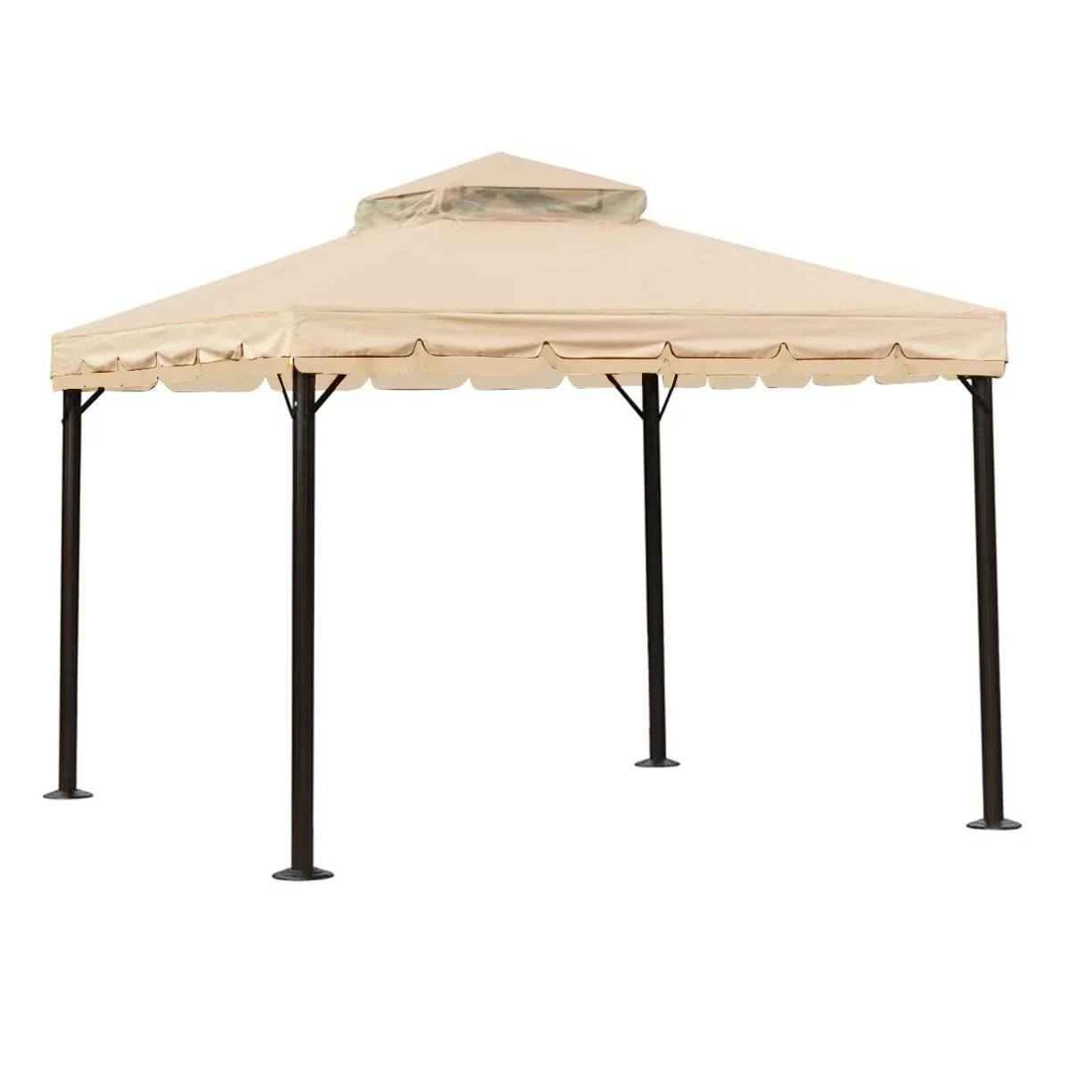 Garden Winds Replacement Canopy Top Cover Compatible with The Purple Leaf ZYRP1010 10x10 Gazebo - Riplock 350