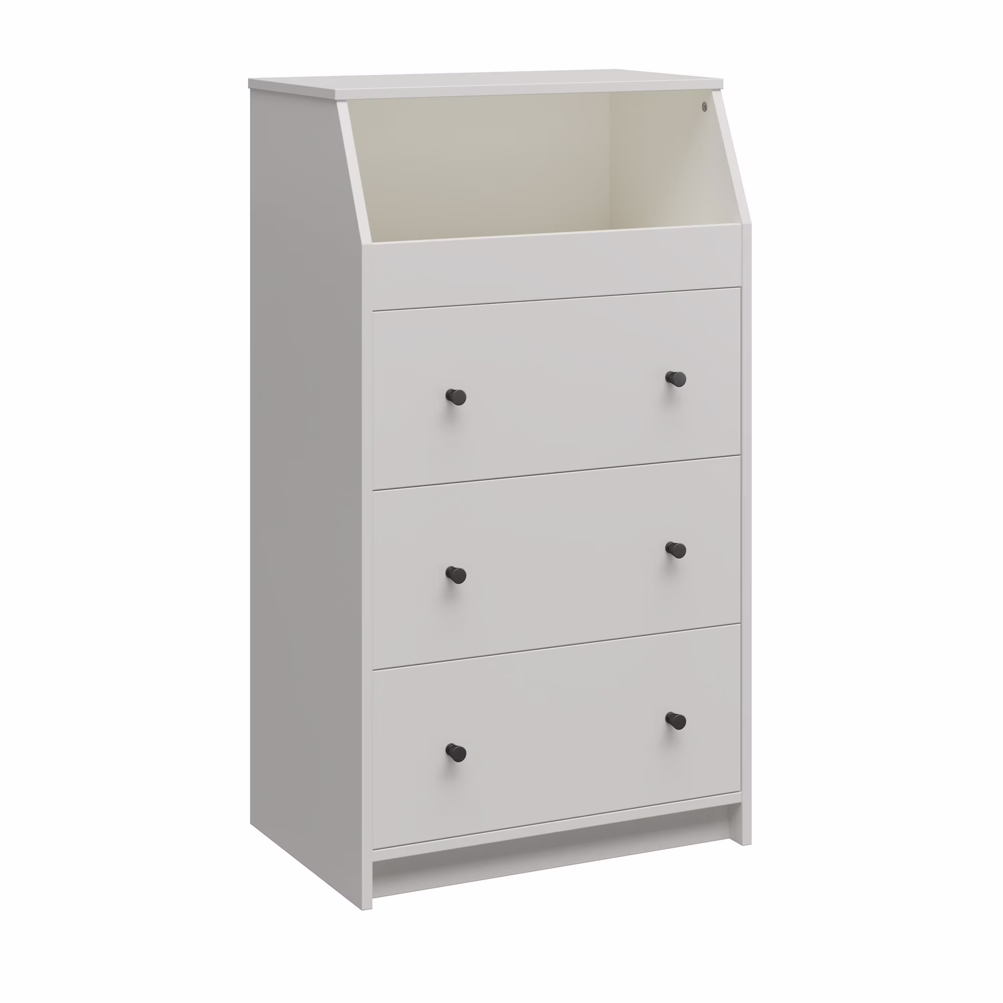 Ameriwood Home The Loft 3 Drawer Dresser, White
