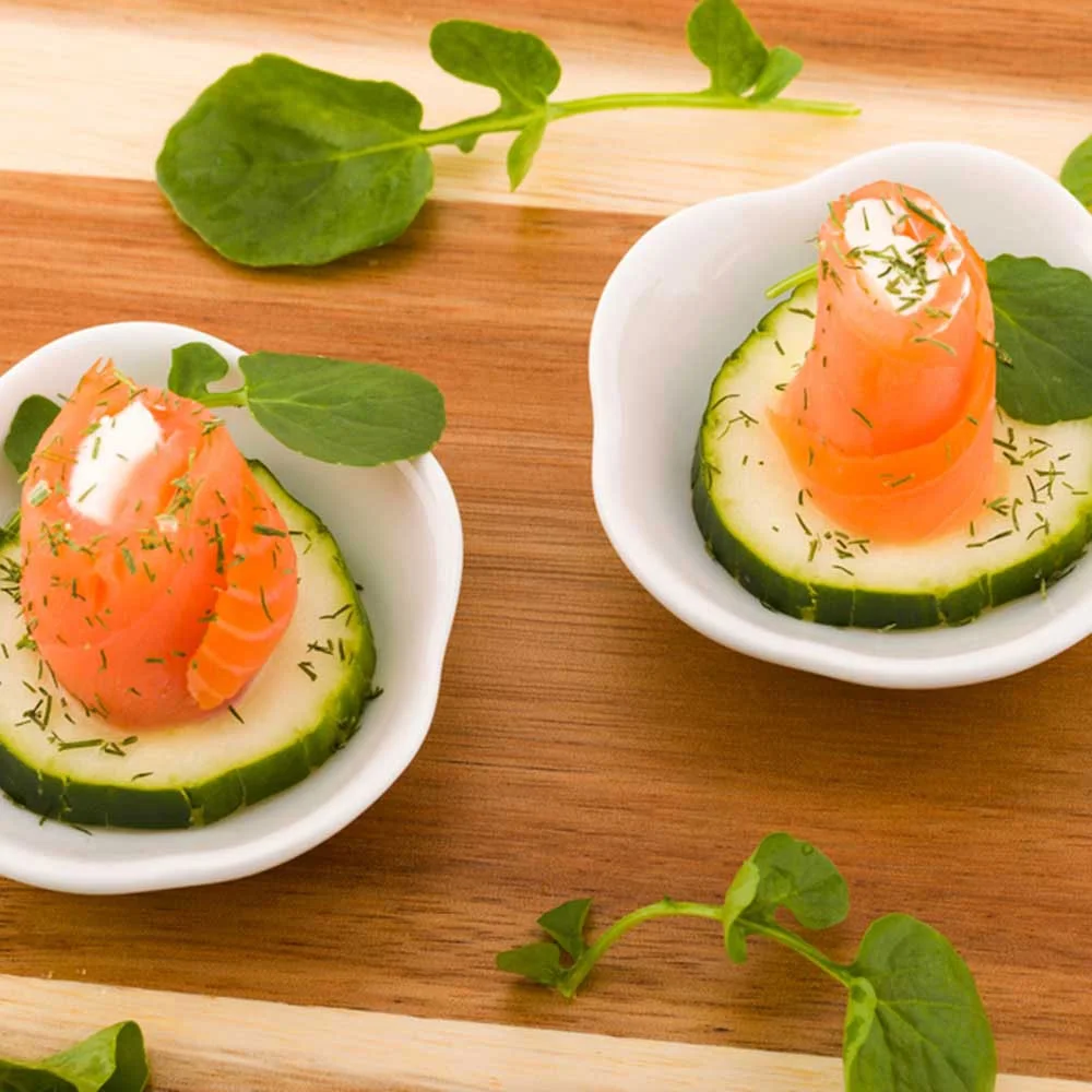 Round White Porcelain Mini Le Fleur Dish - 3