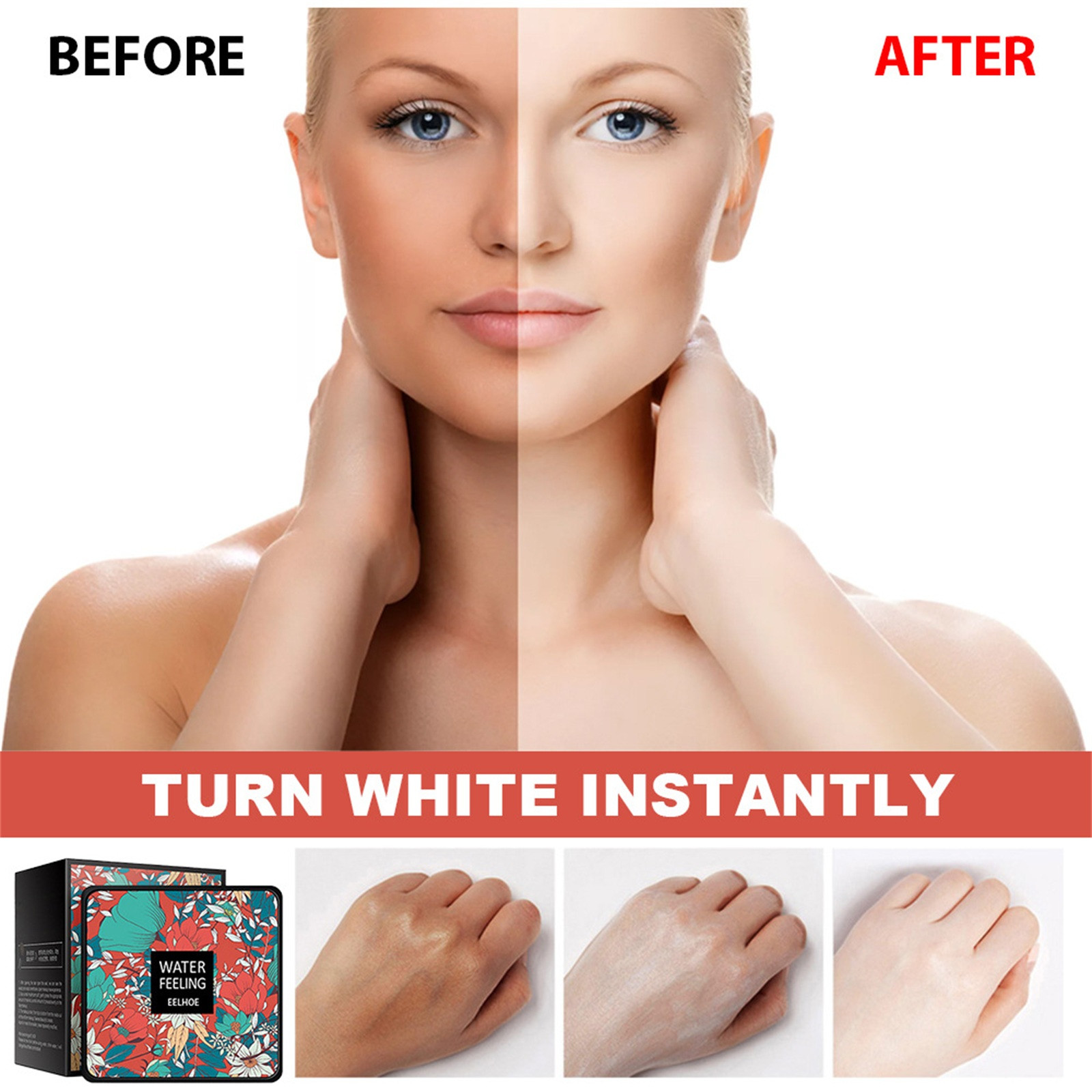 Toyfunny Mushroomhead Air Cushion BB-Cream Flaw'less Foundation Waterproof Makeup 2pc*20g