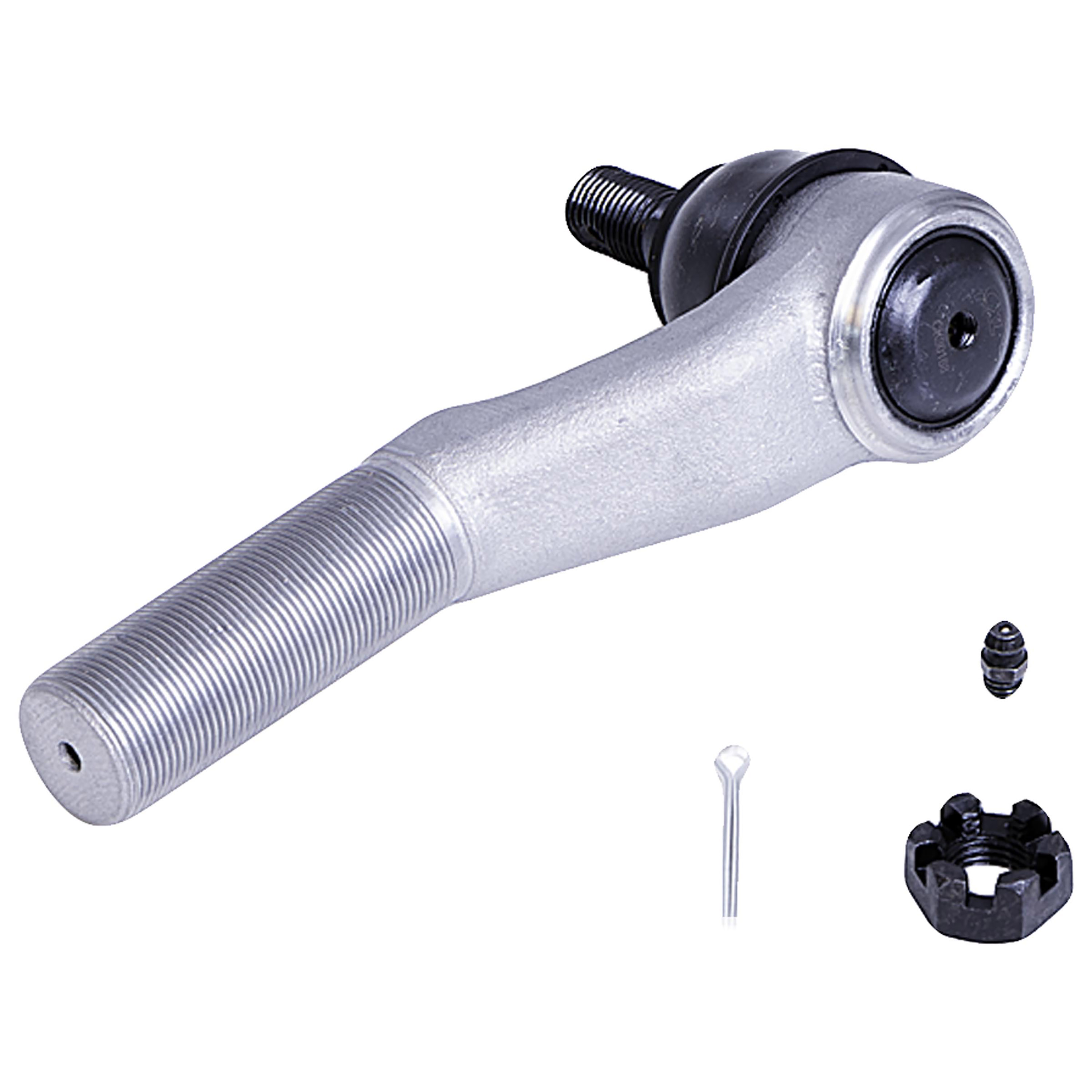 Dorman T3202XL Front Right Outer Steering Tie Rod End for Specific Ford Models, Silver Fits select: 1992-2019,2021-2023 FORD ECONOLINE