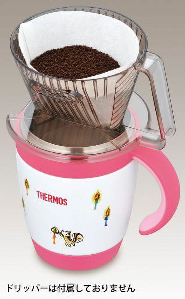 THERMOS Vacuum insulation mug 270ml Squirrel JCV-270 RS// Drinking