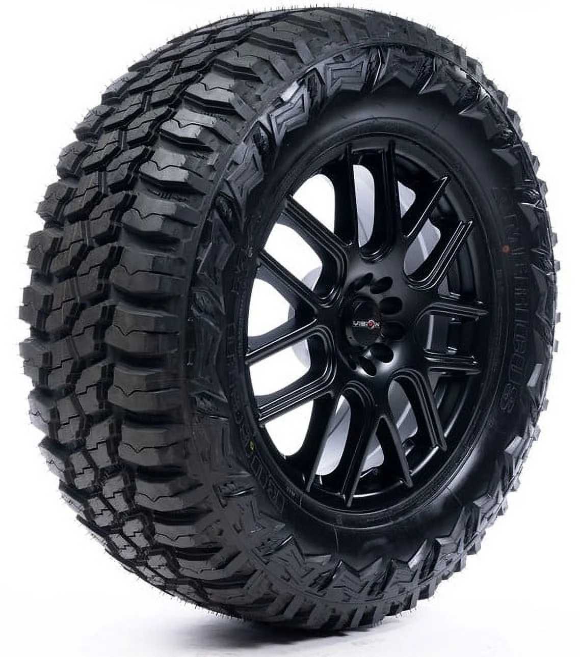 2 New Americus Rugged M/T Mud-Terrain Tires - 35X12.50R18 128 Q LRF 12PLY