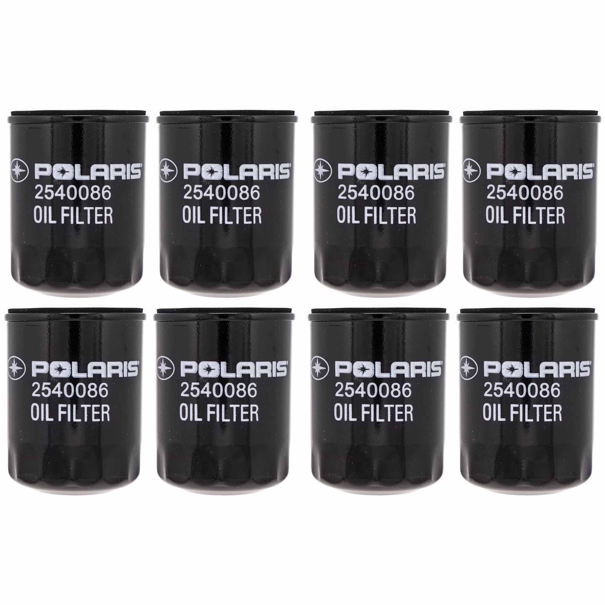 Polaris 2540086 Oil Filter Sportsman RZR Ranger General Turbo ACE Crew 8-PACK