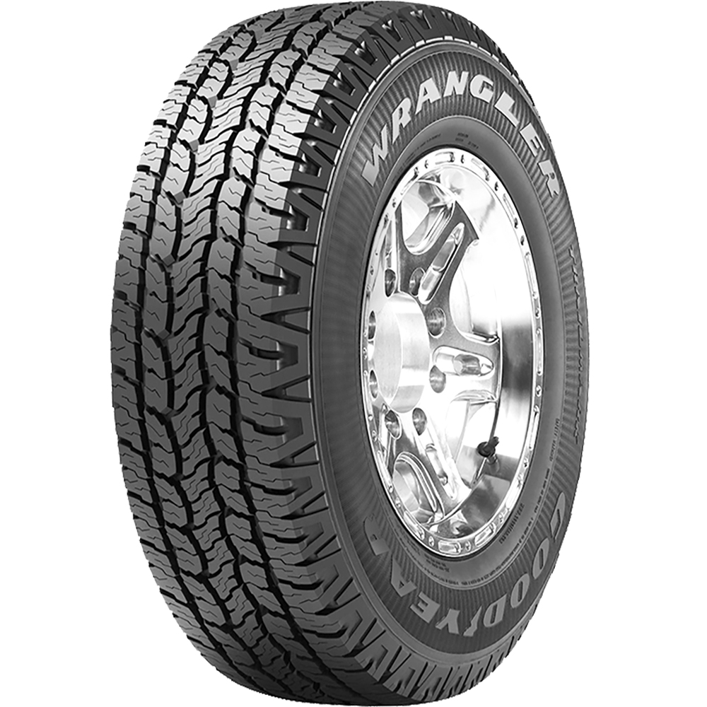 Goodyear Wrangler TrailMark P275/55R20 111T Tire Fits: 2014-18 Chevrolet Silverado 1500 High Country, 2016-18 GMC Sierra 1500 Denali