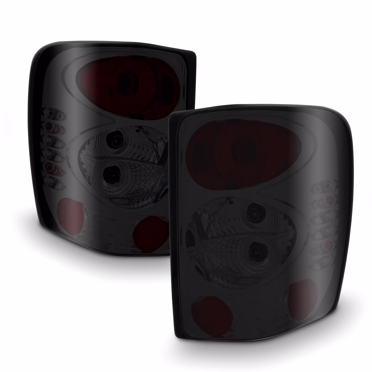 AKKON - For Jeep Grand Cherokee Sport SUV Rear Tail Lights Signal Brake Lamps Smoked Pair Left + Right Set