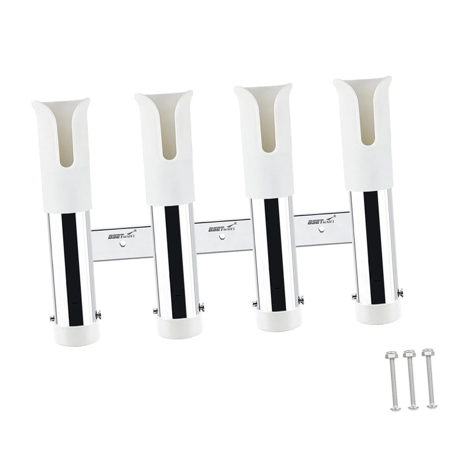 Portable Four Hole Bucket Rod Holder Boat Fishing Rod Rack Holder for Bank Fishing