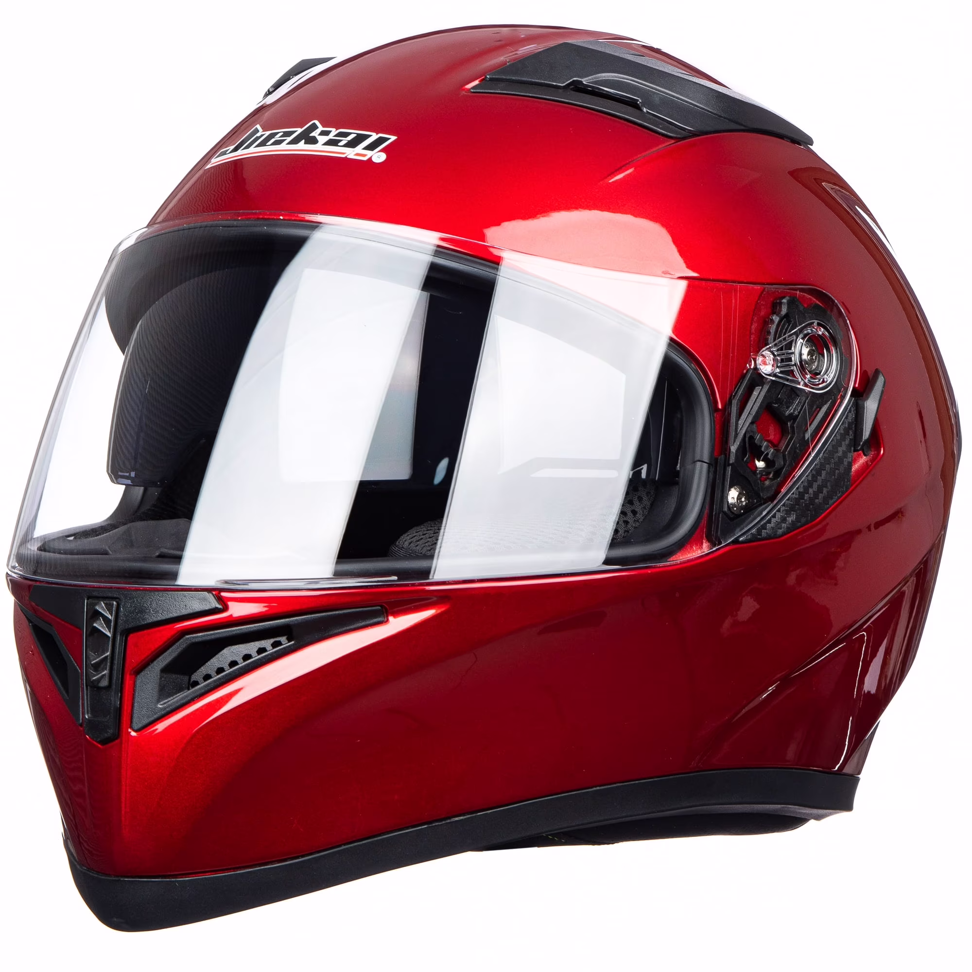 JIEKAI Motorcycle Full Face Helmet DOT Approved Dual Visor Modular Helmet For Adult Street Racing
