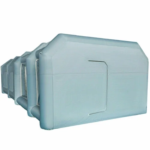 WGIA 20x10x8 Feet(2 blowers) Inflatable Spray Paint Booth Tent Mobile Car Paint US