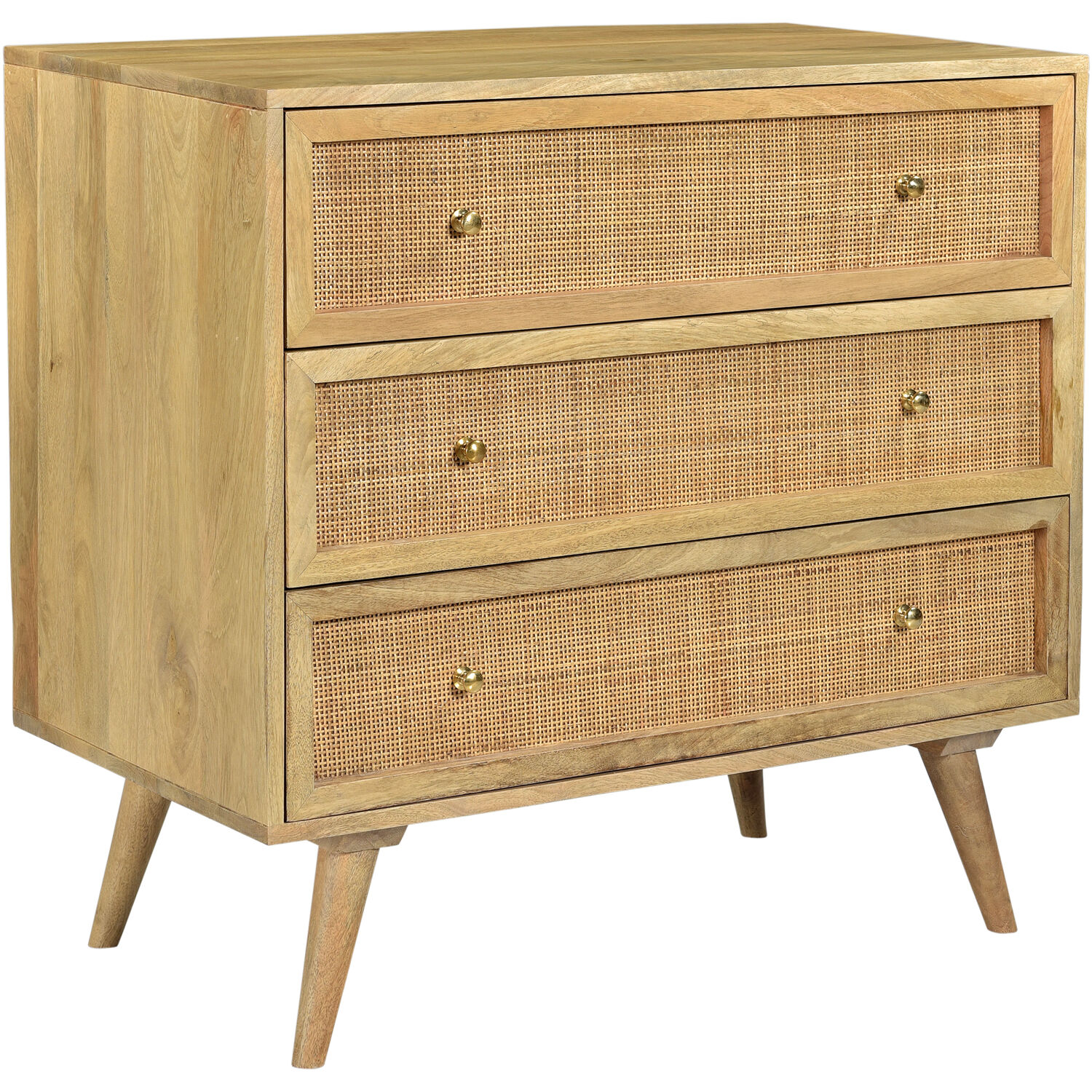 Cambridge Parkview 3-Drawer Mango Wood Chest