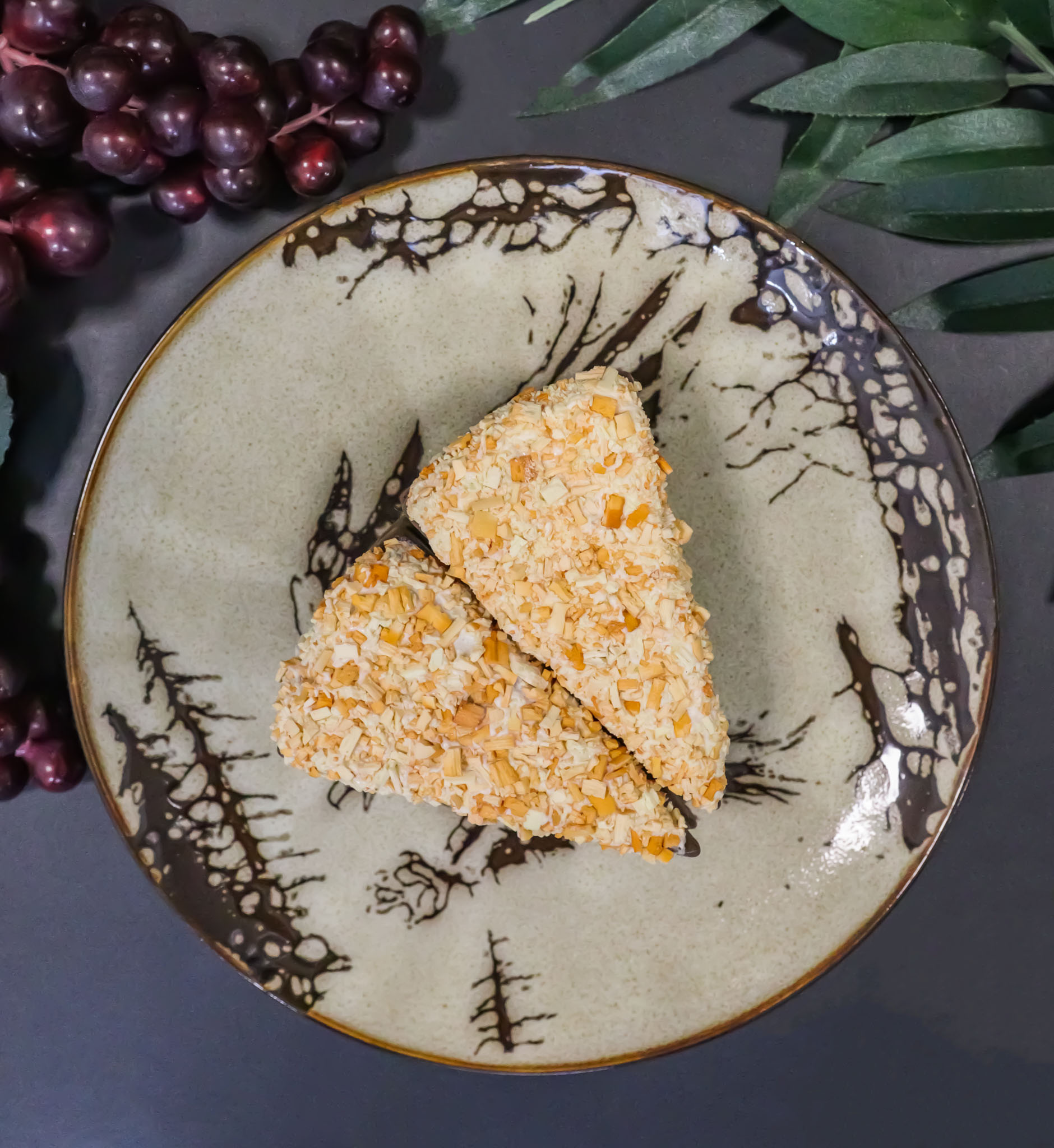 Pack Of 2 Rustic Western Swooping Bald Eagle Salad Appetizer Plates 8.75