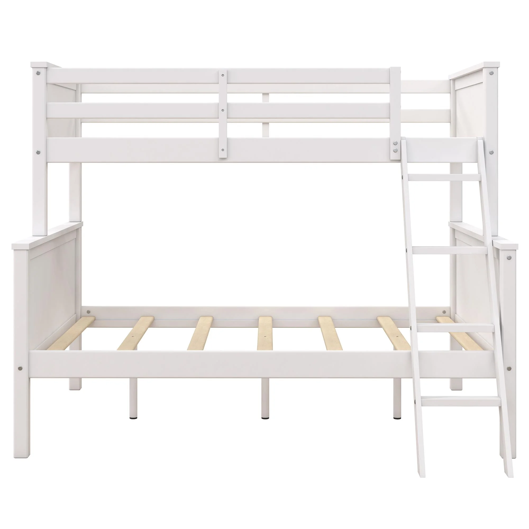 Better Homes & Gardens Ashcreek Twin-over-Full Bunk Bed, White