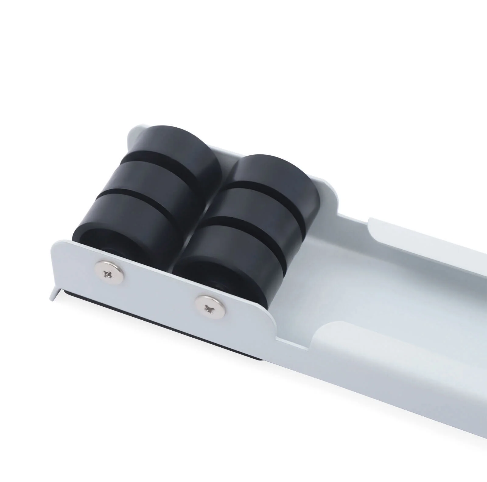 2pcs Extendable Adjustable Washing Machine Stand Movable Furniture Roller Base 18.11*1.97*1.57