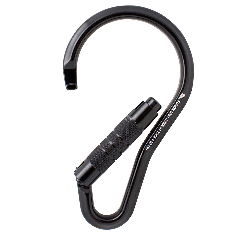 Fusion Climb Prima Alumn Auto Lock Ladder Hook Carabiner 5-Pack