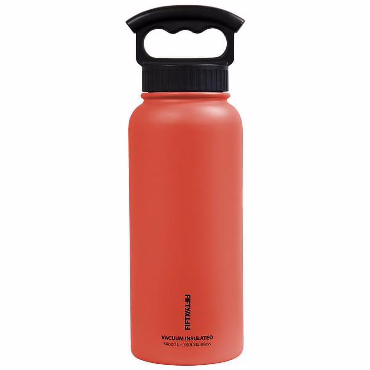 Fifty/Fifty 34oz Bottle with 3 Finger Grip Lid
