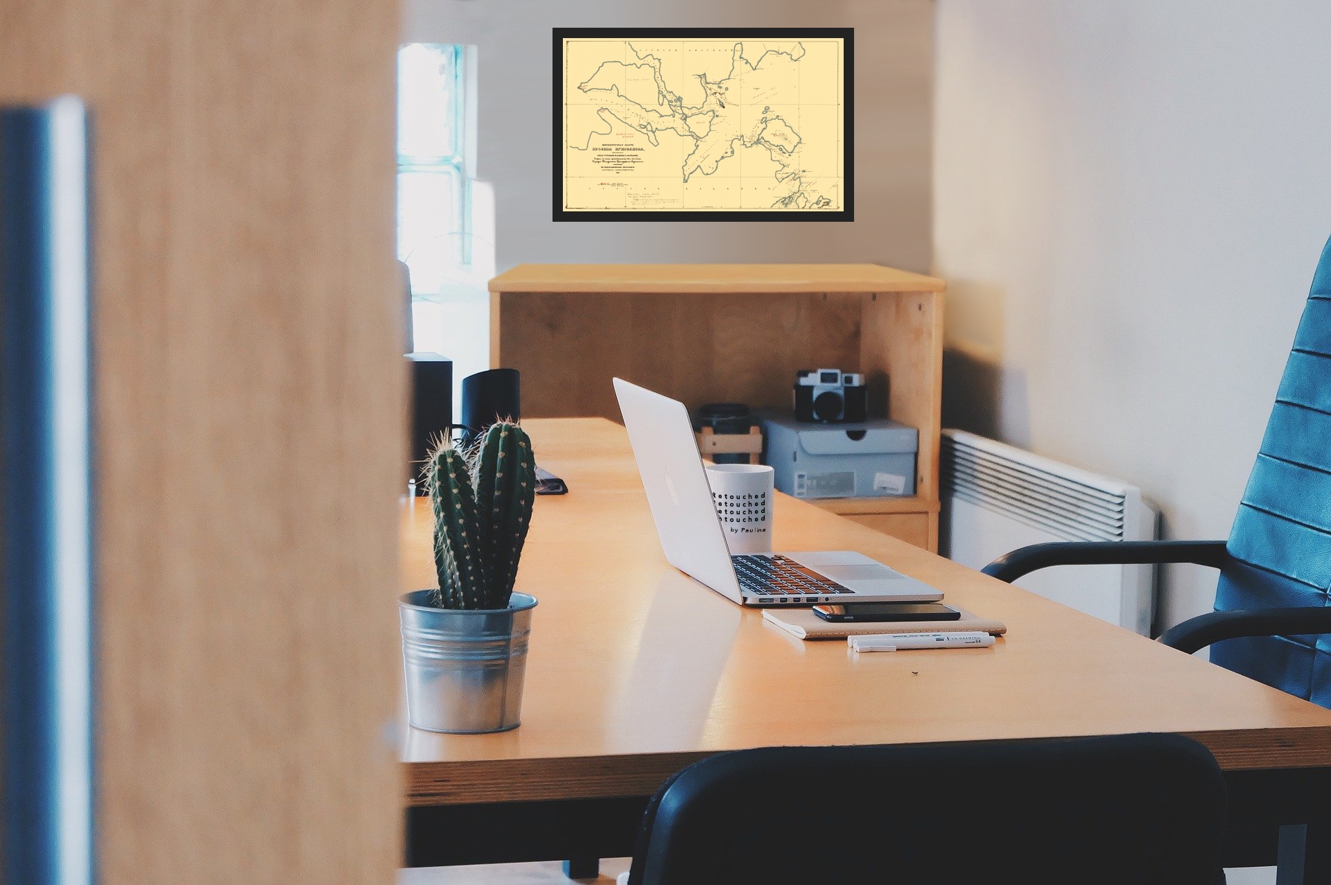 Kodiak Island Alaska - Murashev 1849 - 23.00 x 37.35 - Matte Canvas