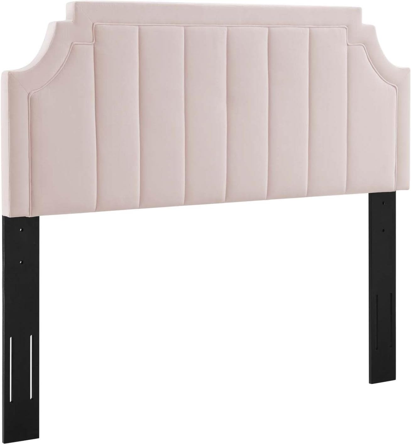 Alyona Channel Tufted Performance Velvet Headboard, ,