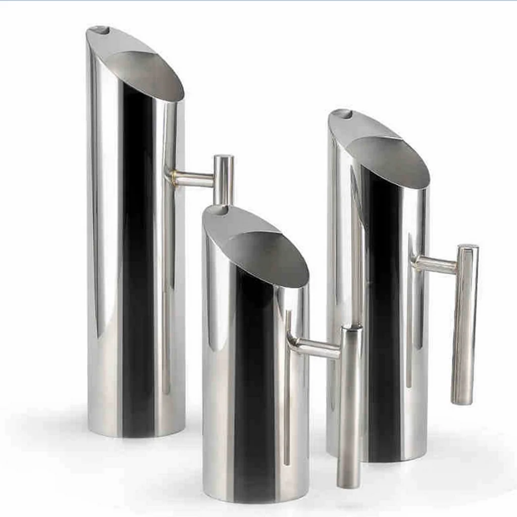 Home Cafe Restaurant Use Easy Clean Water Stainless Steel Jar Container Drink Pot 2L