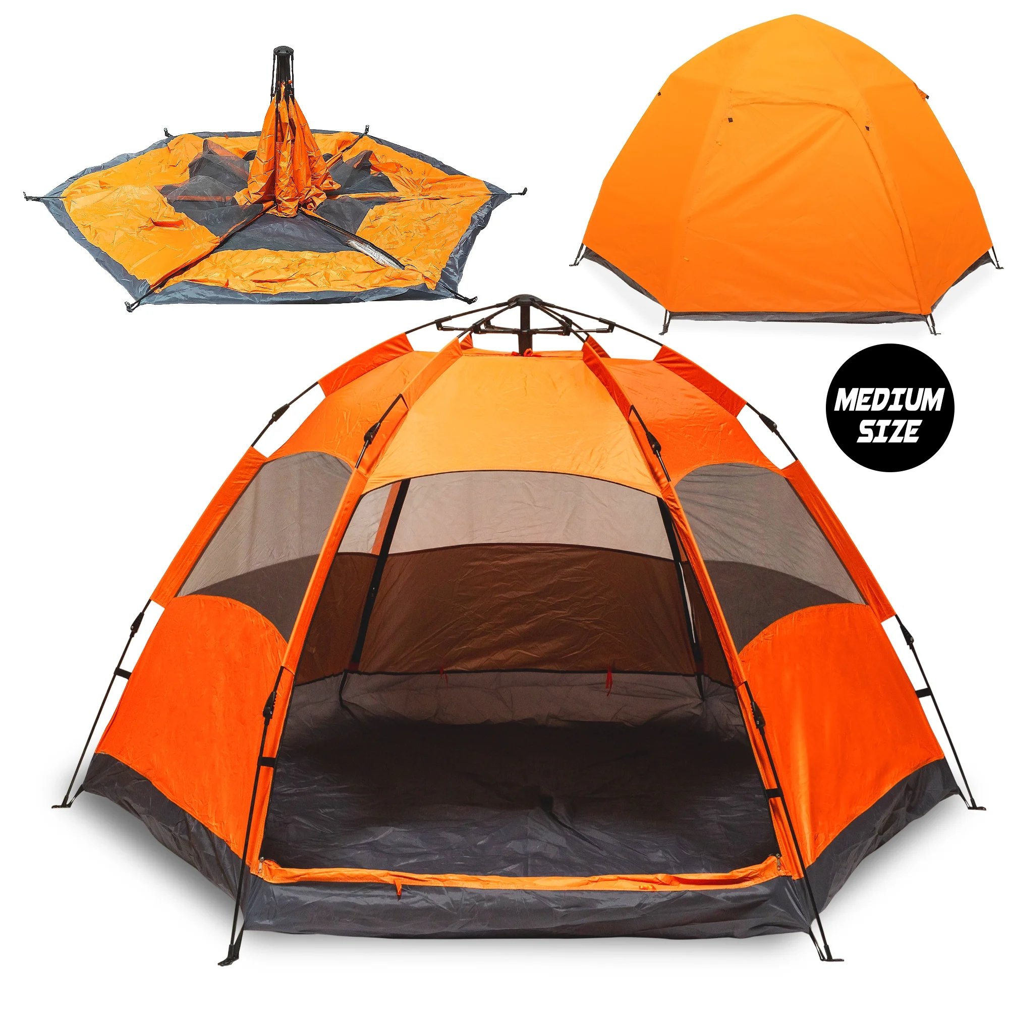Cynetus 2-3 Person Camping Tent Lightweight Waterproof Automatic Pop Up Beach Tent