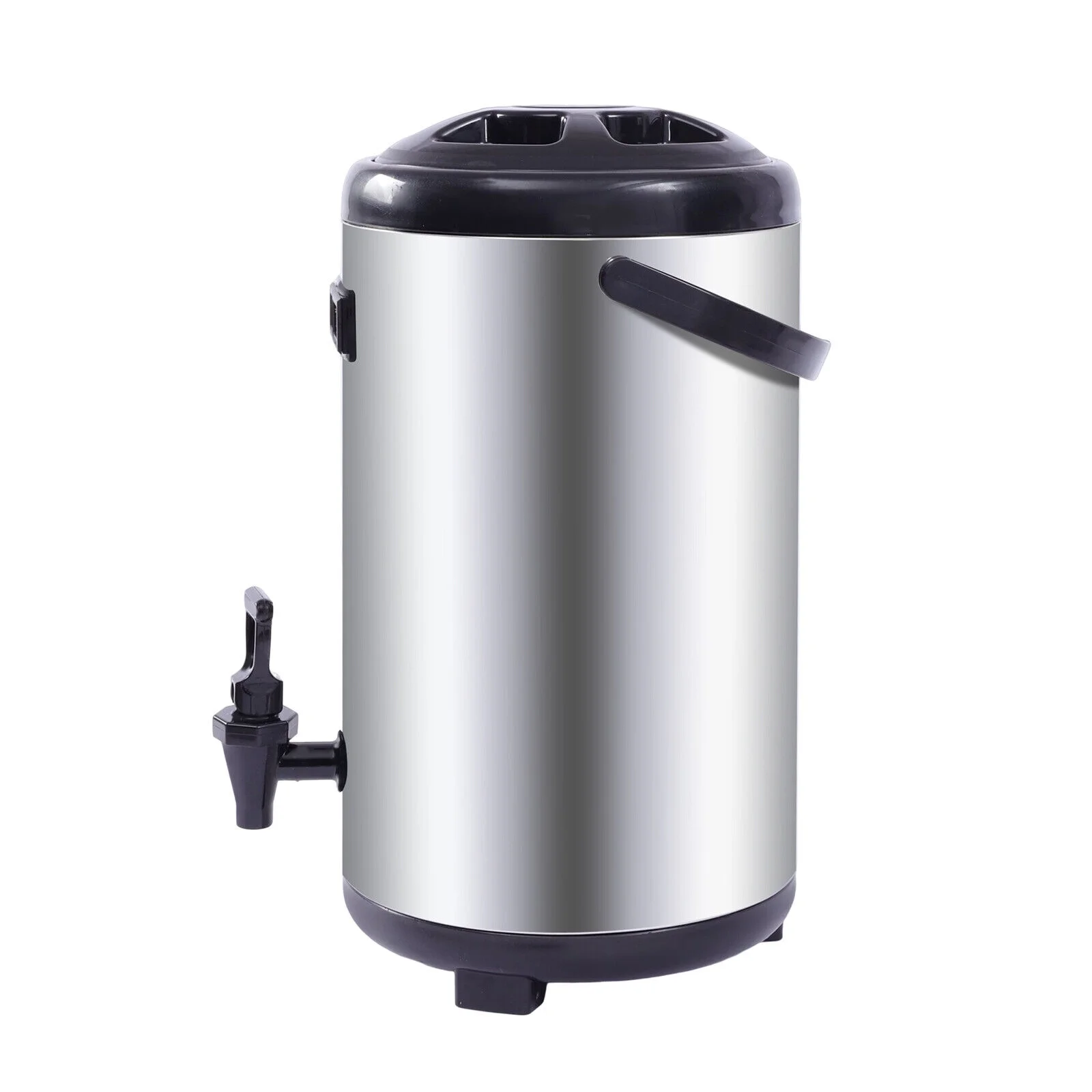 Oukaning 3.17Gal 304 Stainless Steel Insulated Thermal Hot and Cold Beverage Dispenser with Spigot