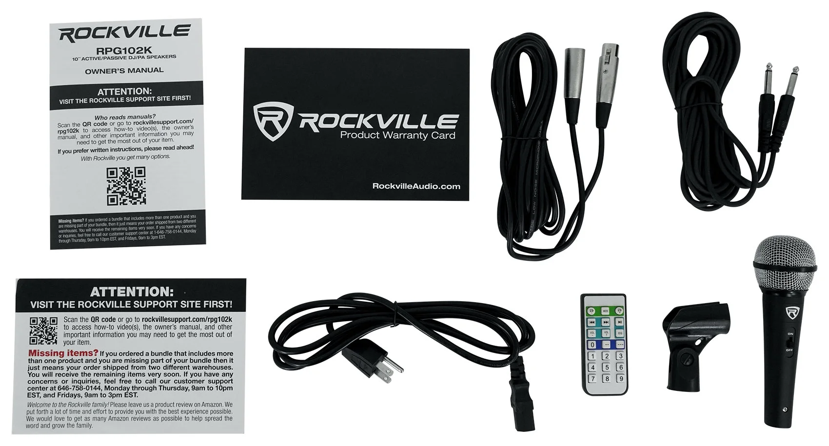 Rockville RPG102K Dual 10