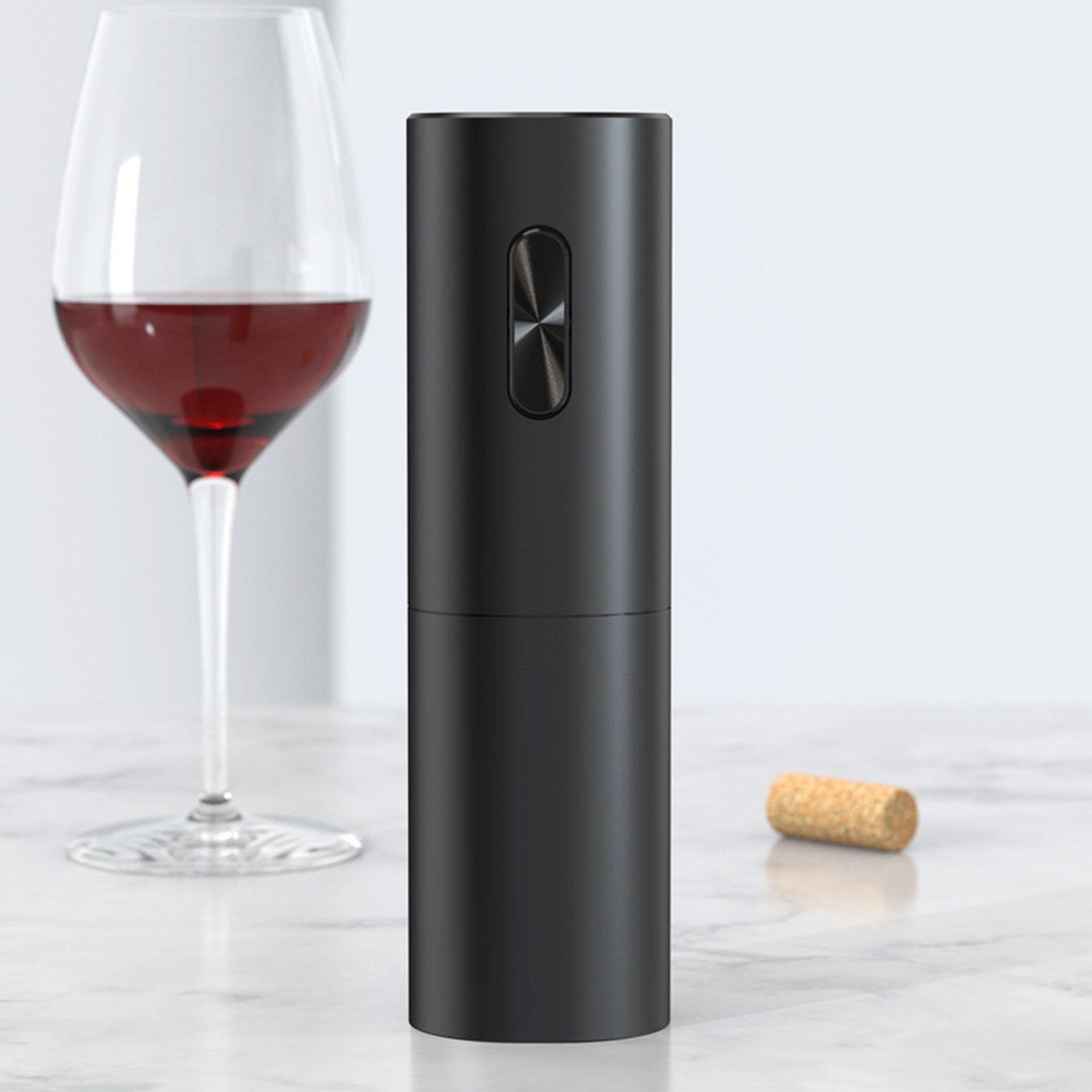 Rechargeable Electric Wine Bottle Openers - Electric Wine Opener, Wine Gift Automatic Wine Opener (Stainless Steel)
