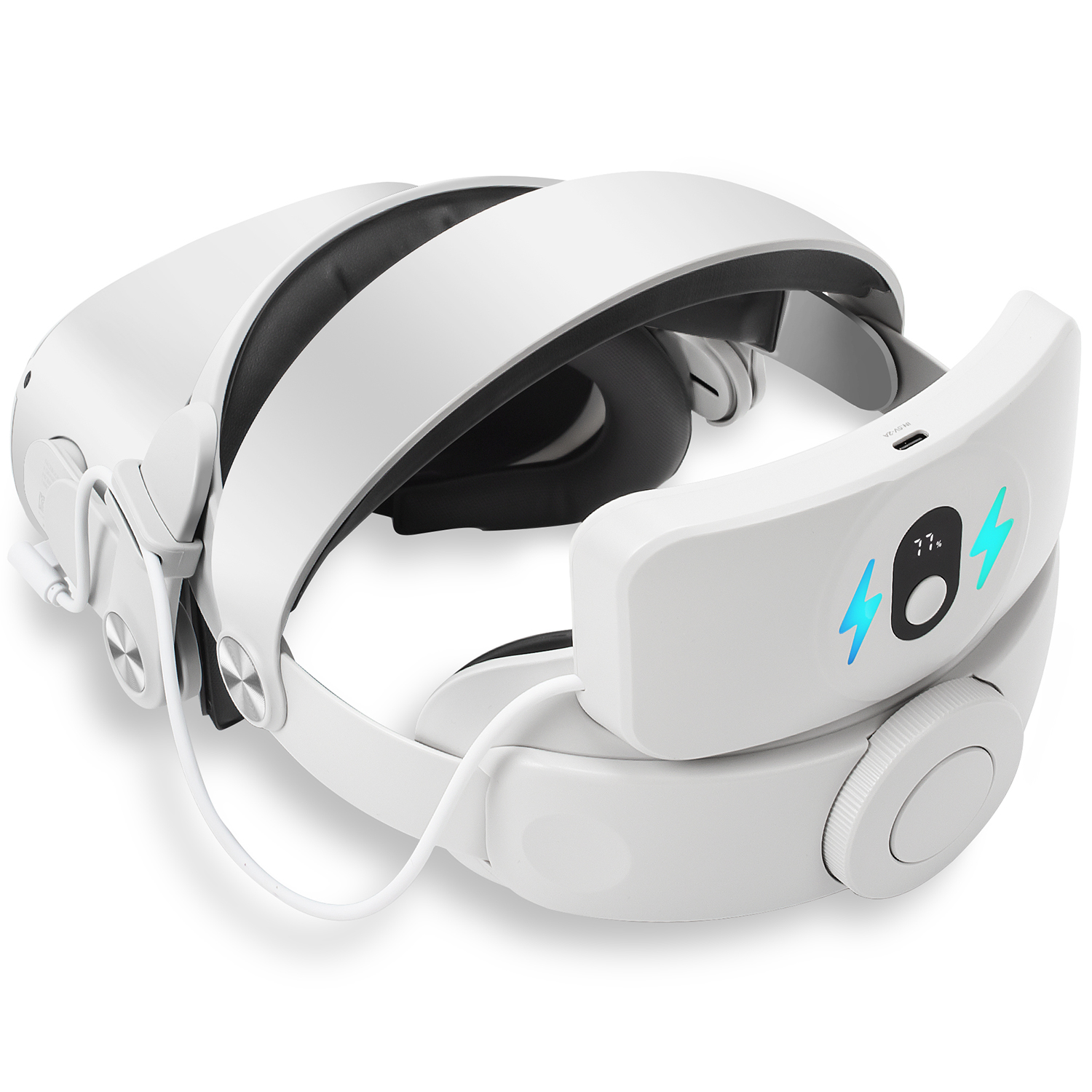 Battery Pack Head Strap Compatible with Quest 2 - SG-MQHS-29