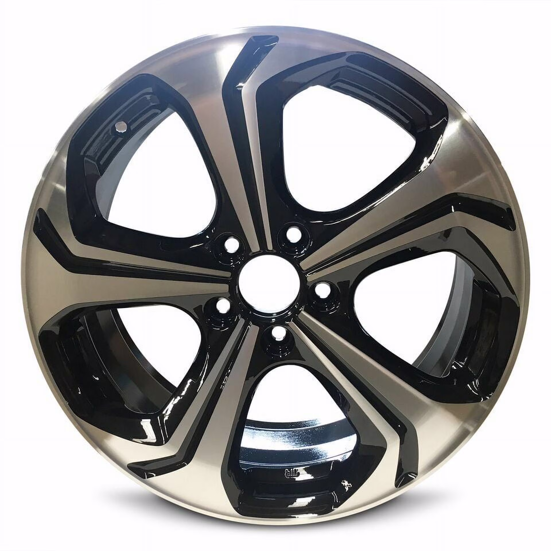 18 Inch Wheel for 2014-2015 Honda Civic 5 Lug Black Aluminum Rim