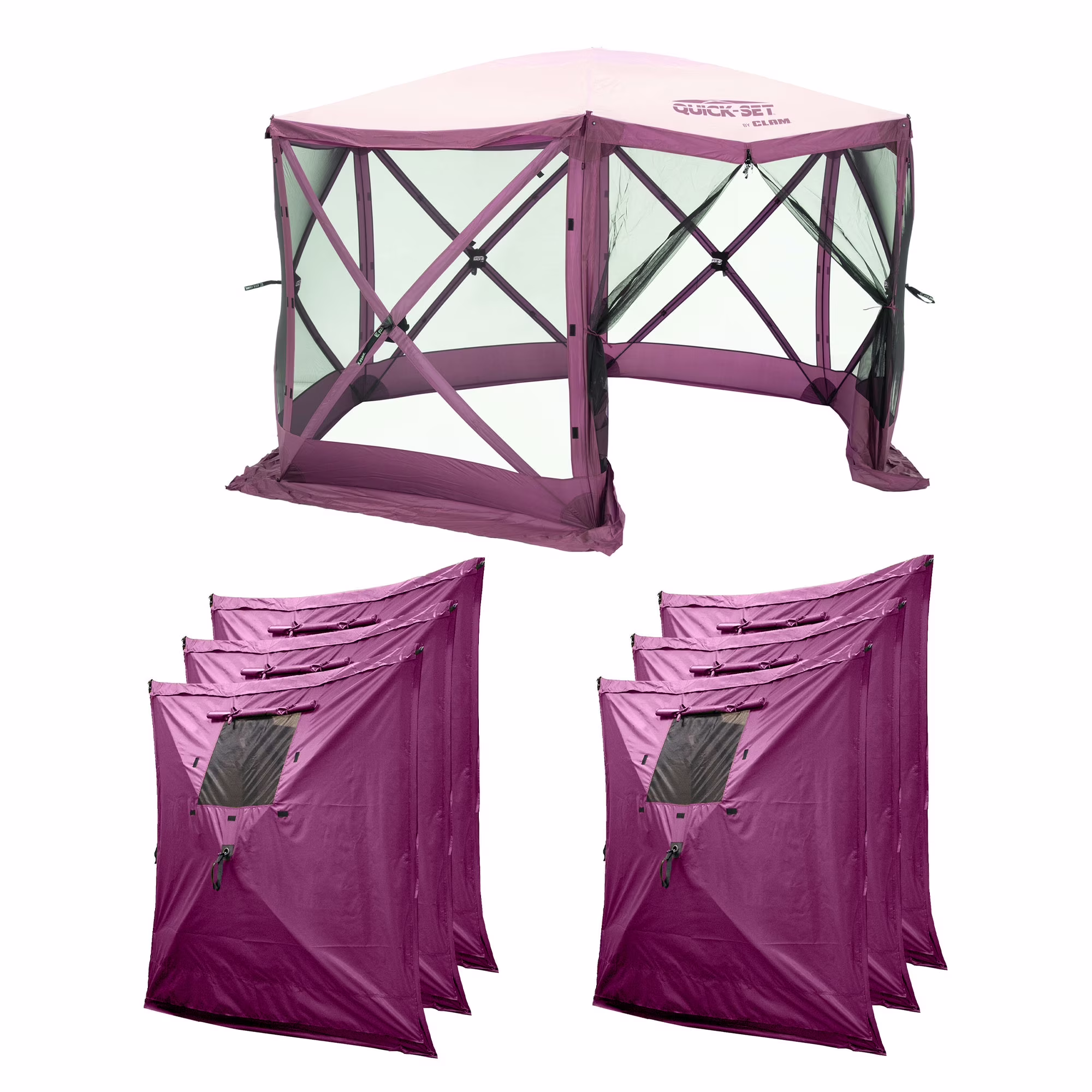 CLAM Quick Set Escape Canopy + CLAM Quick Set Screen (2 Pack)