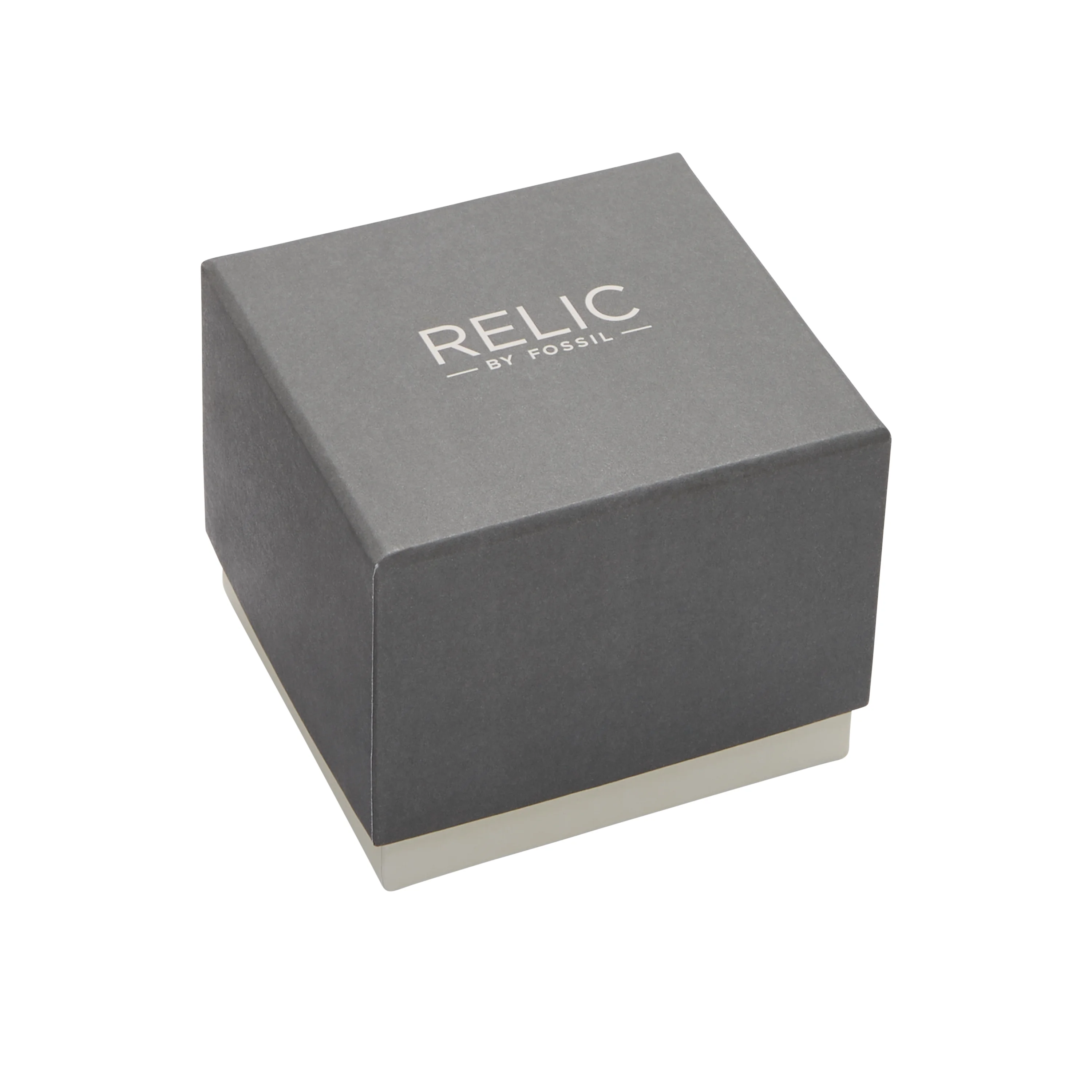 Relic By Fossil Men's Damon Automatic Stainless Steel Watch with Brown Leather Band