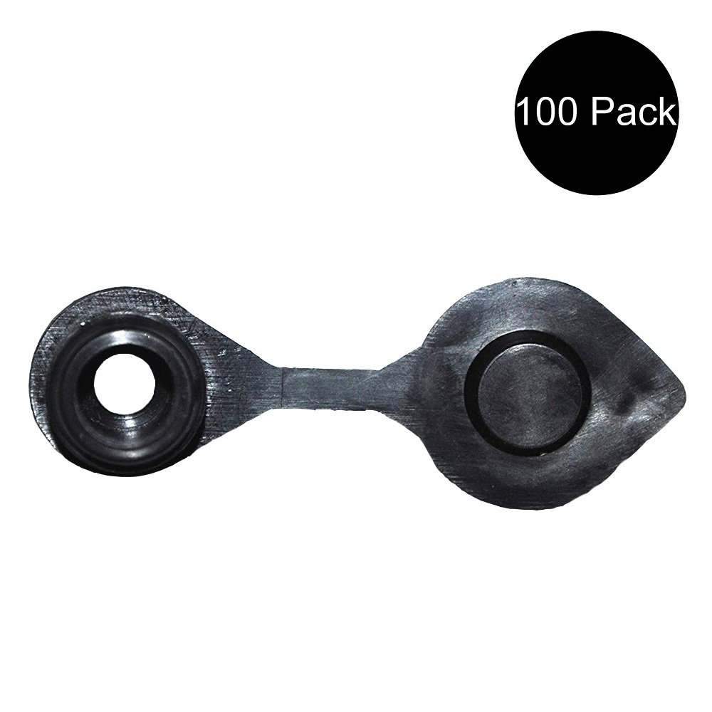 RAParts X100 Black Vent Caps fits  Blitz Wedco Essence Midwest Eagle Fuel Jugs -Gas Can