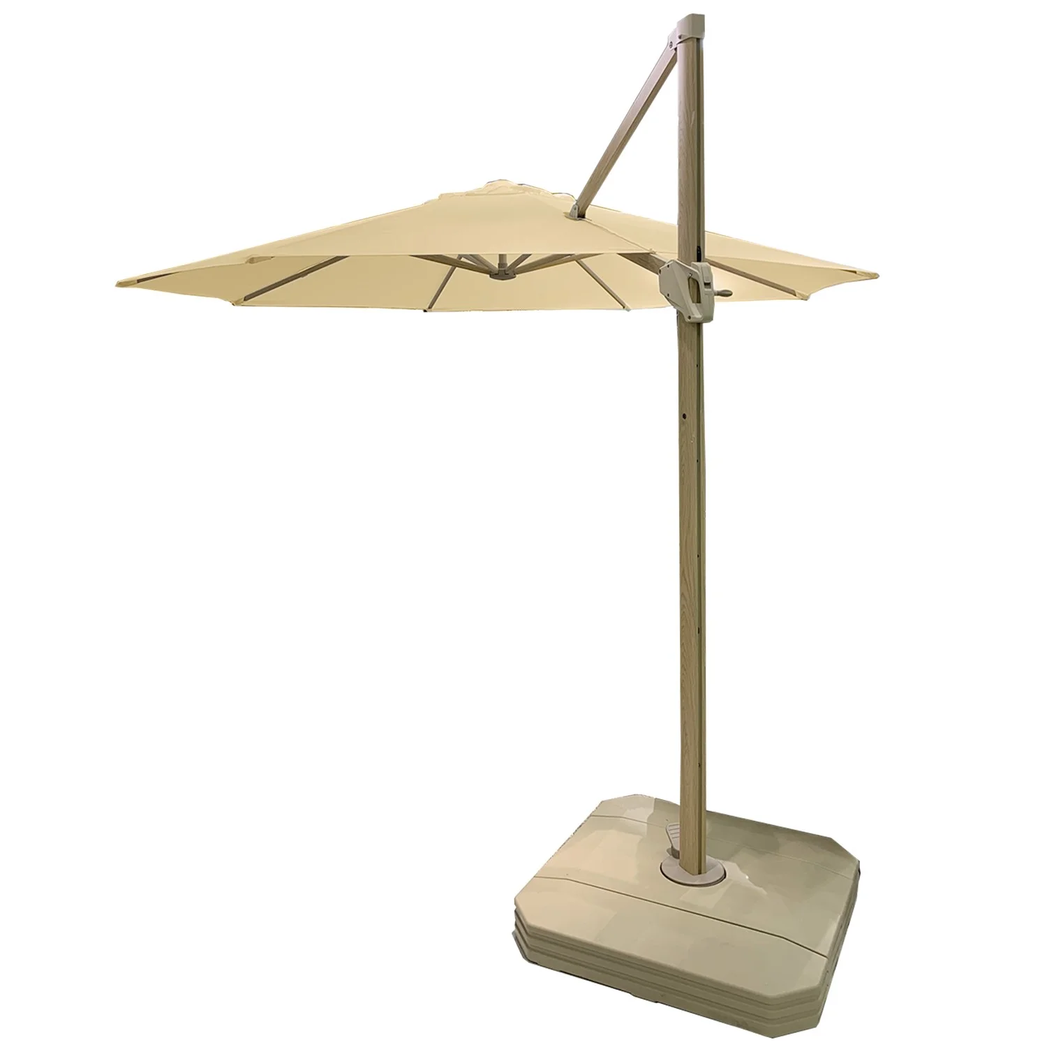 Garden Winds Replacement Canopy Top Cover for 2020 11ft Faux Wood Grain Umbrella - Riplock 350