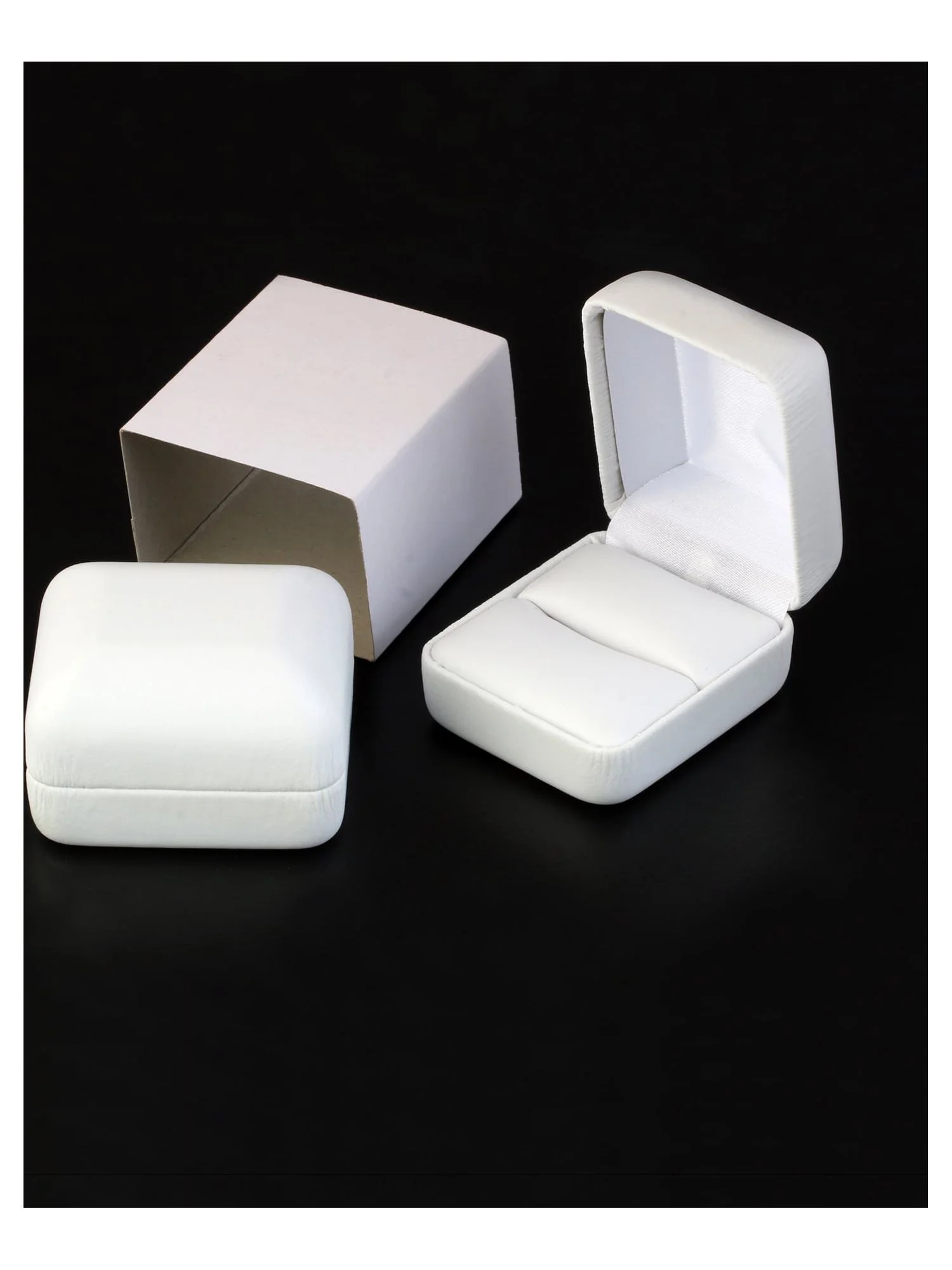 Imperial S925 Sterling Silver 1/8 CT TW Diamond Halo Promise Ring