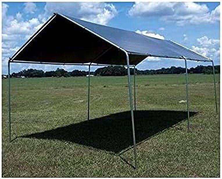 Tarp Extra Heavy Duty Tarp. Water Proof. UV Blocking. Reversible. All Purpose. - National Standard Products (Silver, 10 Ft x 10 Ft)
