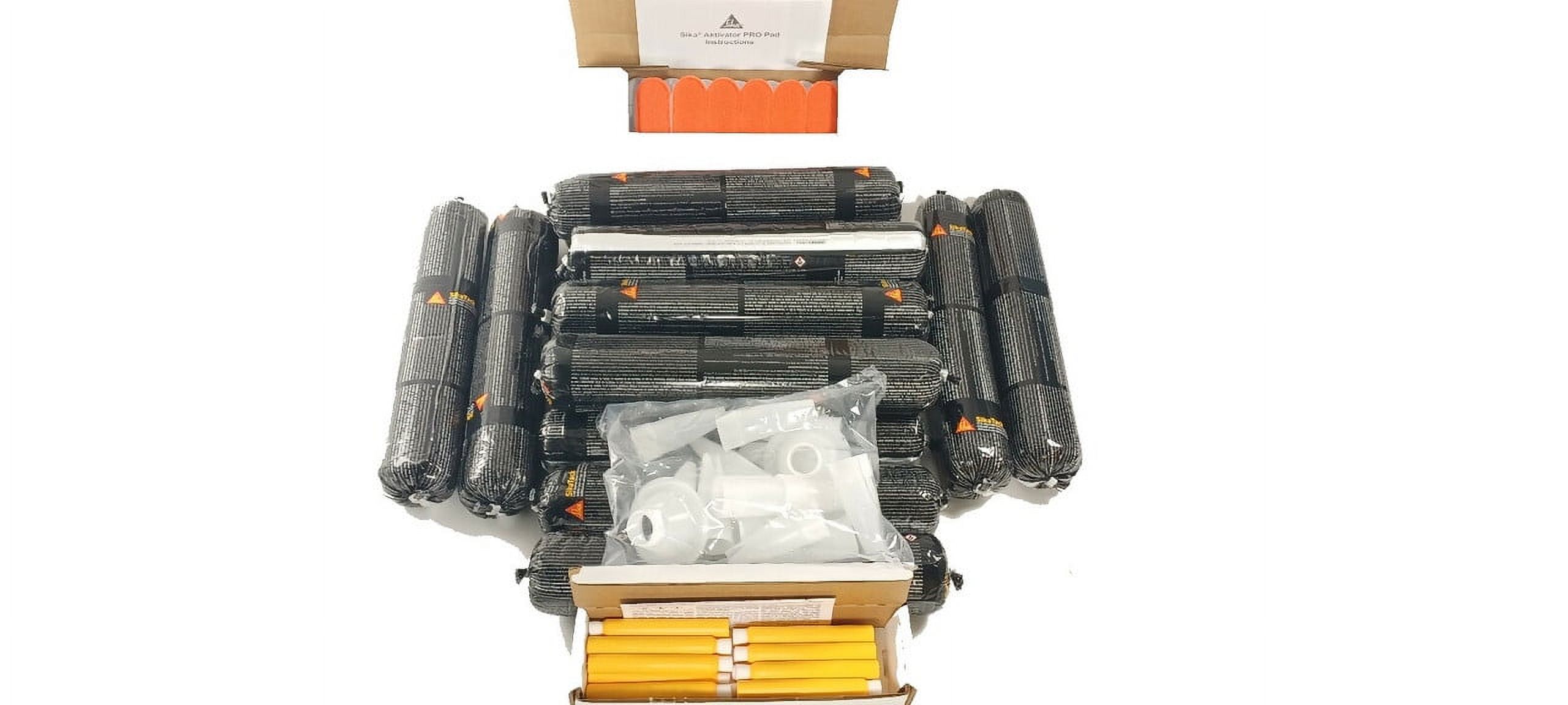 SikaTack Mach 60, 465ml Sausage Auto Glass Urethane, Adhesive Sealant Kit - Urethane & Primer