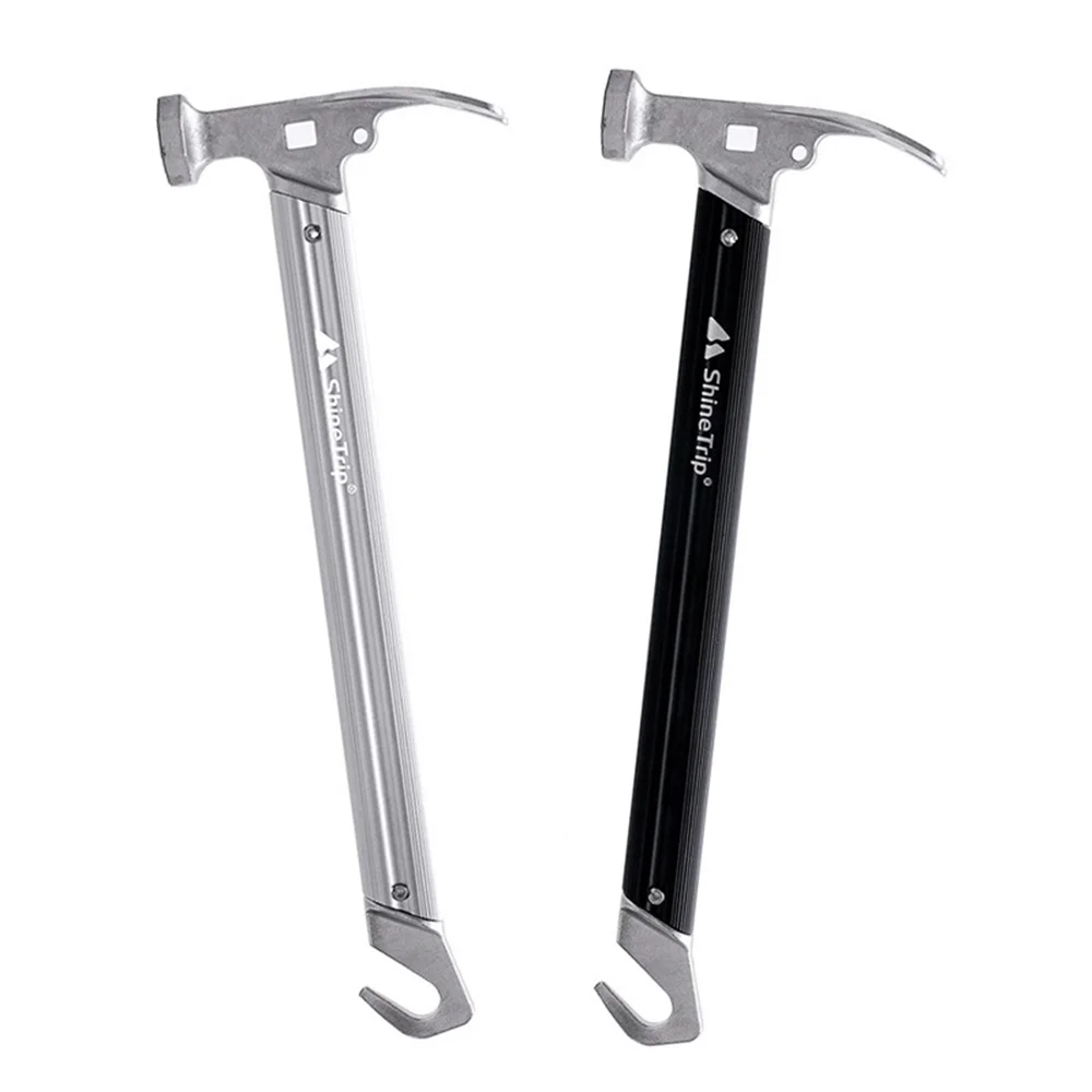 ammoon Outdoor Camping Tent Stake Peg Hammer Nail Remover for Gardening Hiking Backpacking Mountaineering