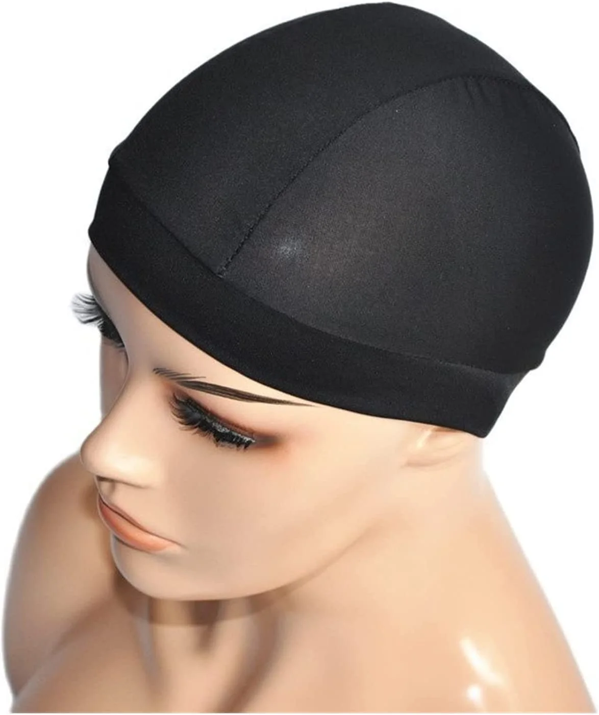 Dome Hat Wig Hat Knit Hat Hair Net Stretch Mesh Hair Net (Color : DOME-L-3PCS)