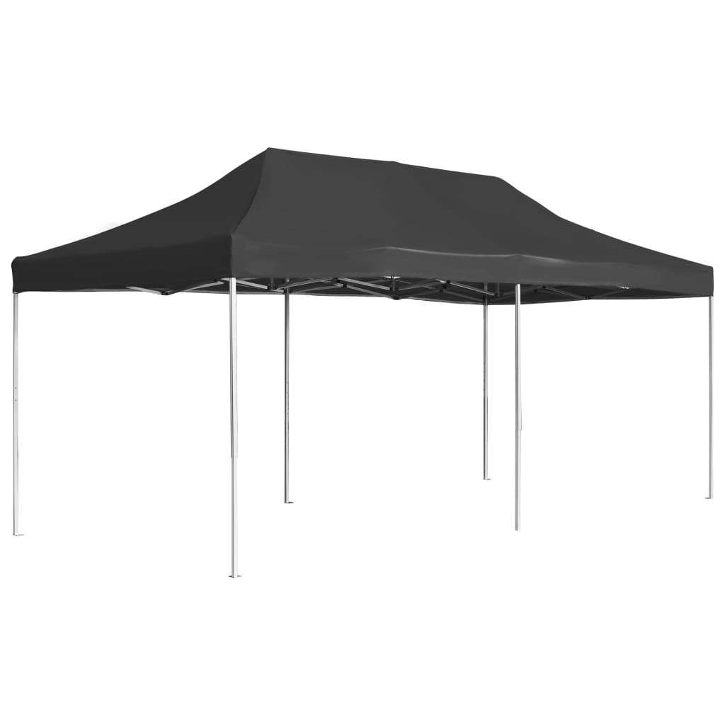 Buyweek Professional Folding Party Tent Aluminum 19.7'x9.8' Anthracite