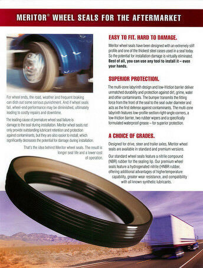 Meritor MER0264 Wheel Seal Ste